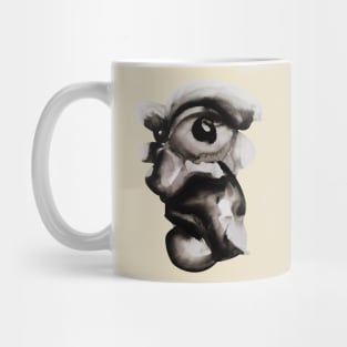 Cute ink portrait Mug